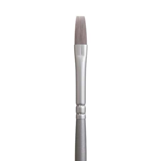 Tribeca Synthetic Short Handle Flat Brush by Artist's Loft